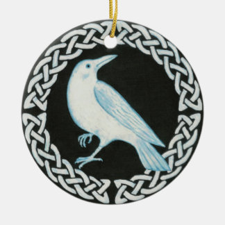 Celtic Crow Ornament