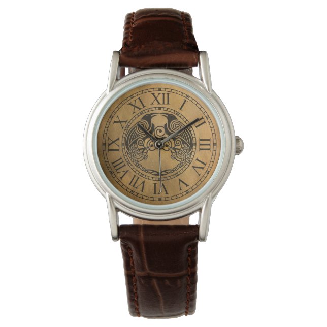 Celtic Crow Watch (Front)