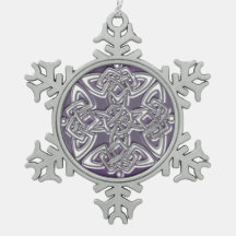 Celtic Dara Knot Christmas Ornament