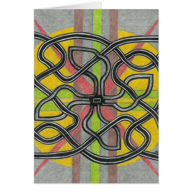 Celtic Desert | Blank Card | Customizable (Front)