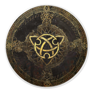 Celtic Design Door or Drawer Knob