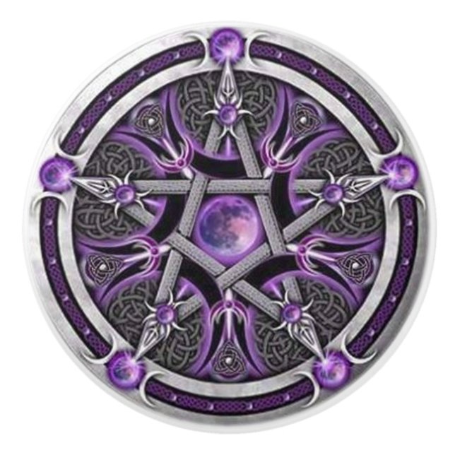 Celtic Design Door or Drawer Knob (Front)