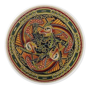 Celtic Design Door or Drawer Knob