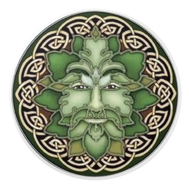 Celtic Design Door or Drawer Knob (Front)