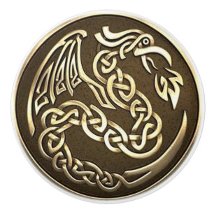 Celtic Design Door or Drawer Knob