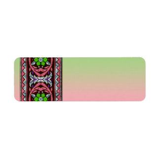 Celtic Design in Green Pastel