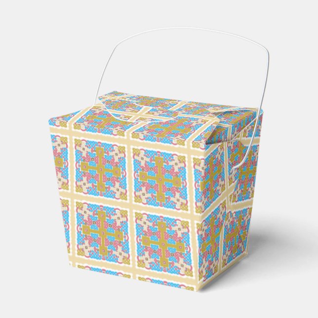 Celtic Donegal Favor Box (Front Side)