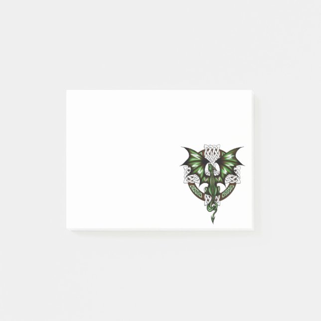 Celtic Dragon Post-it Notes (Front)