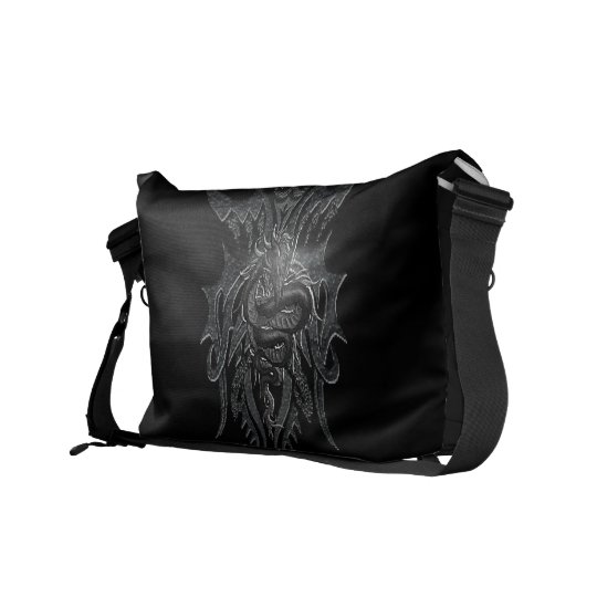Celtic Dragon Rickshaw Messenger Bag