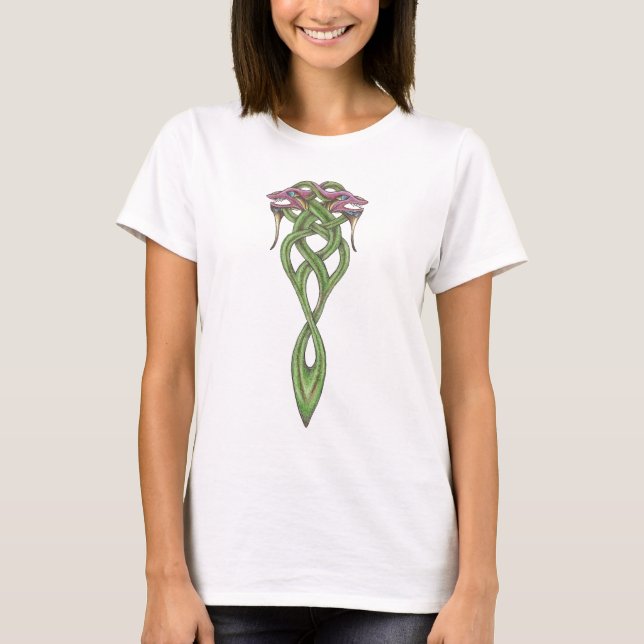 Celtic Dragon Women's Spaghetti Tank (Front)
