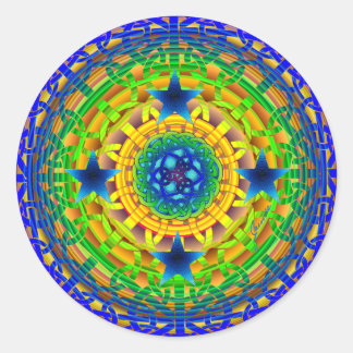Celtic Earth Orb Sticker