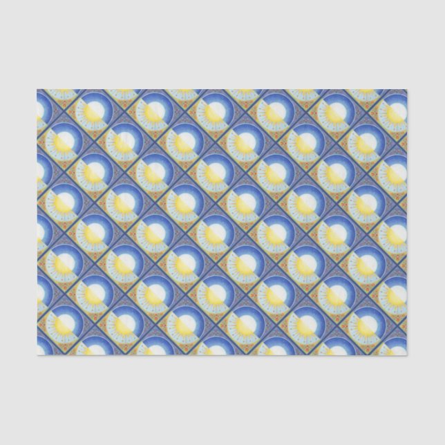 Celtic Equinox Sun & Moon Tissue Paper (Front)