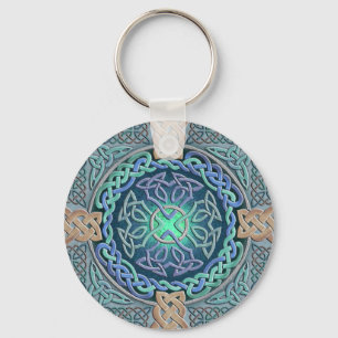 Celtic Eye of the World Keychain