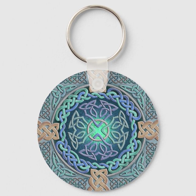 Celtic Eye of the World Keychain (Front)
