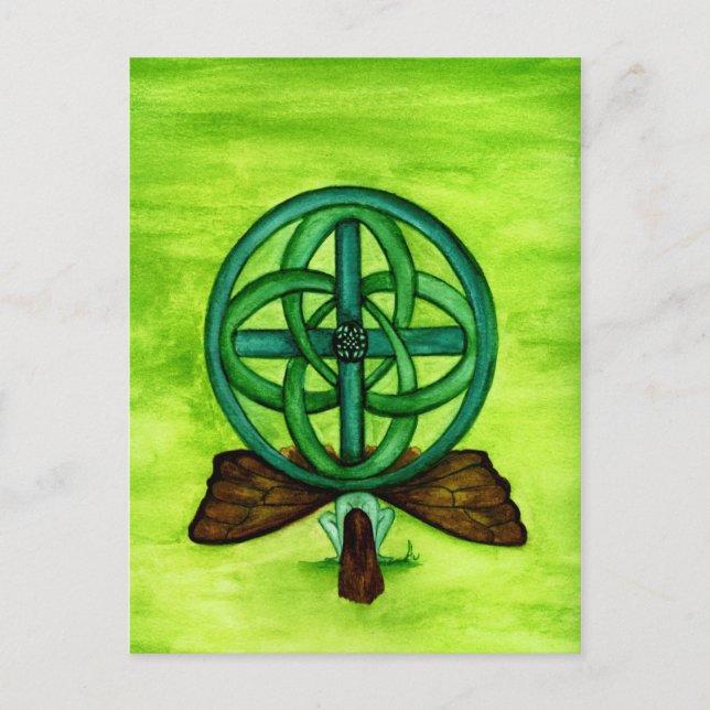 Celtic Faerie Postcard (Front)