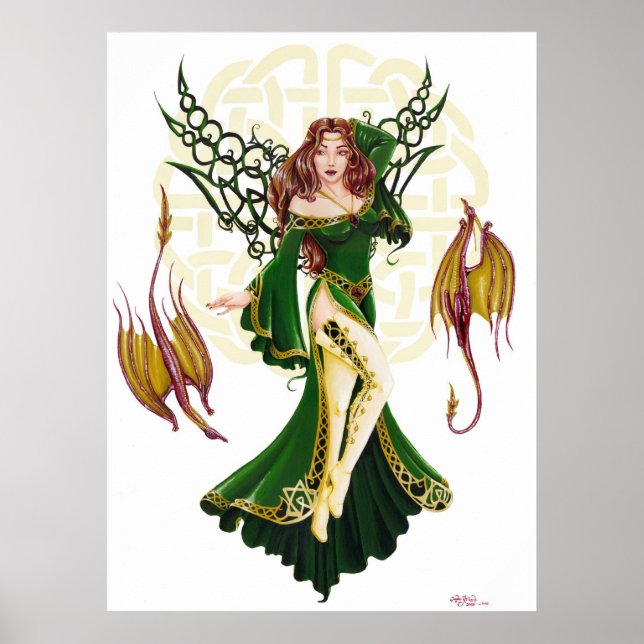 Celtic Faery Poster (Front)