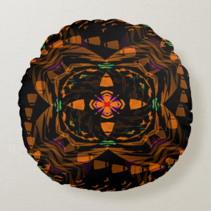  Celtic Fleurs..... Round Pillow