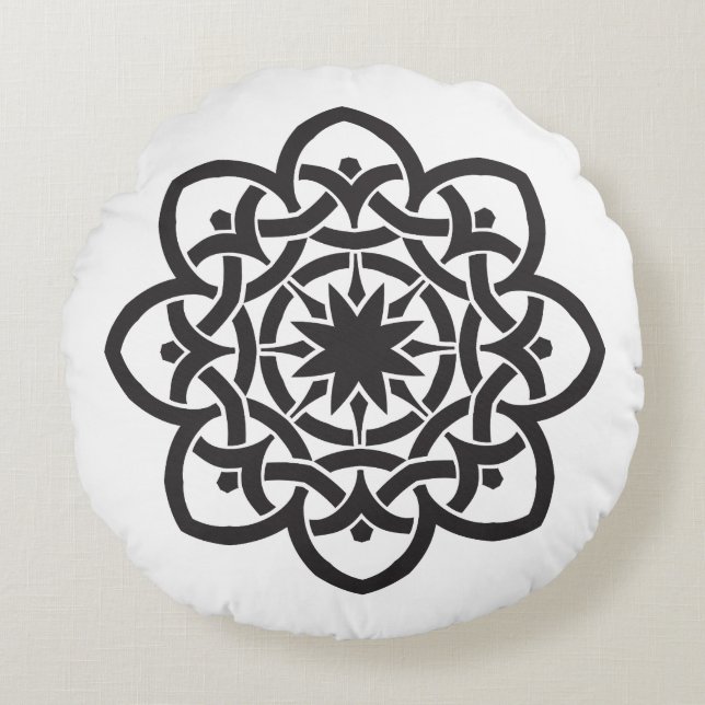 celtic flower pillow (Front)