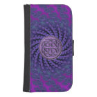 Celtic Fractal Endless Knot Design iPhone Wallet