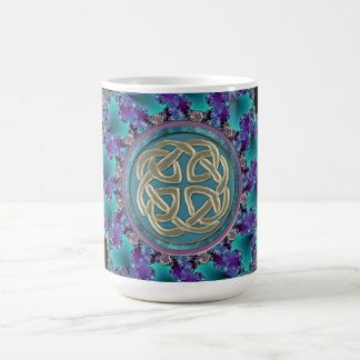 Celtic Fractal Mandala Coffee Mug