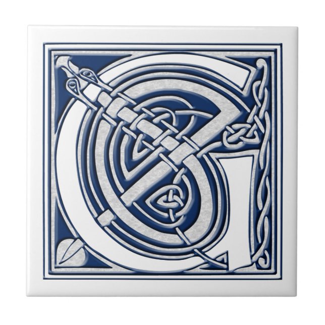 Celtic G Monogram Tile (Front)