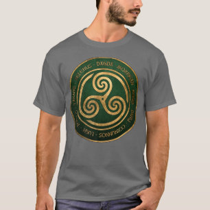 Celtic Gods and Goddesses Ancient Triskelion Symbo T-Shirt