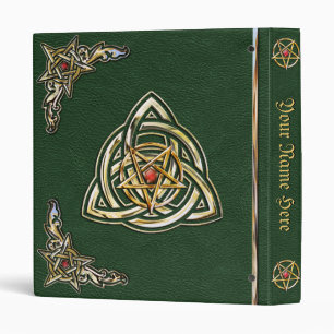 Celtic Green Book of Shadows Binder
