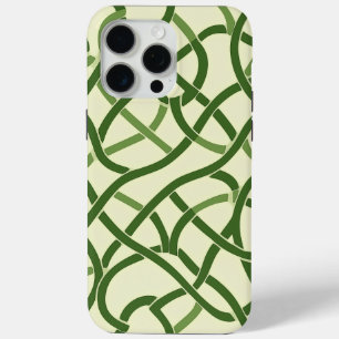 ☘️ Celtic Green in Entrelacs🍀 iPhone 15 Pro Max Case
