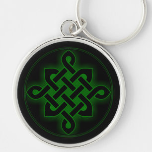 celtic green knot mystic viking symbol spiritual p keychain