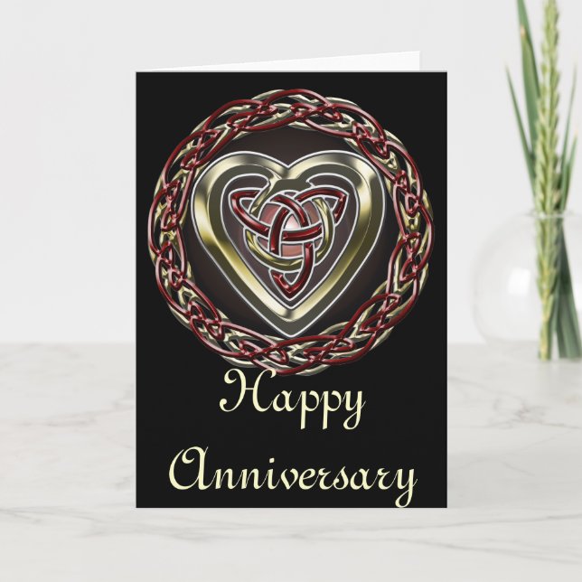 Celtic Heart Card (Front)