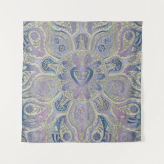 Celtic Heart Knot Mandala Wall Tapestry
