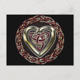 Celtic Heart Postcard
