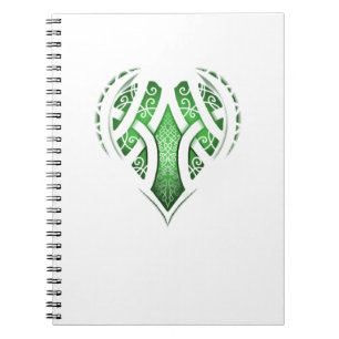 Celtic Heart Tattoo Design Notebook
