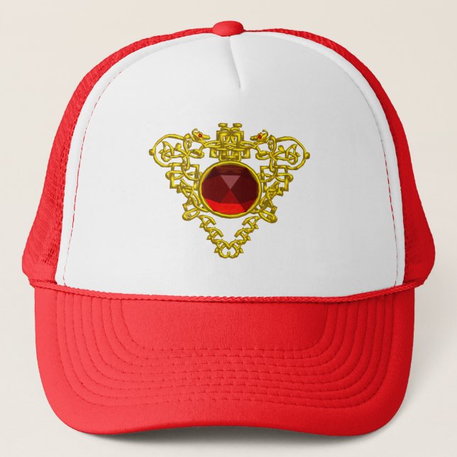 CELTIC HEART TRUCKER HAT (Front)
