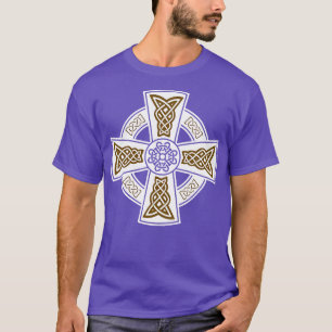 Celtic High Cross Decorative Knotwork 7 T-Shirt