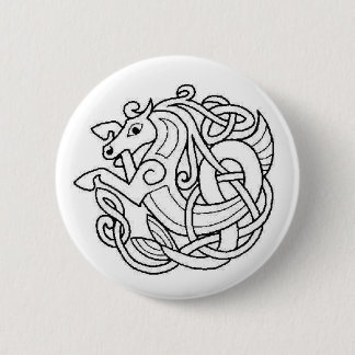 Celtic Horse 2 Inch Round Button