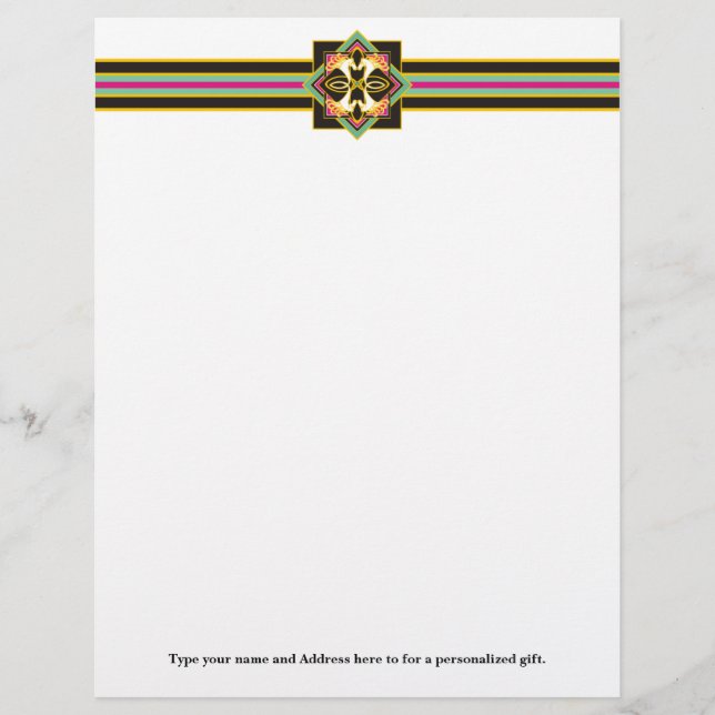 Celtic Horses Letterhead (Front)