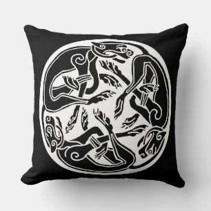 celtic hounds pillow