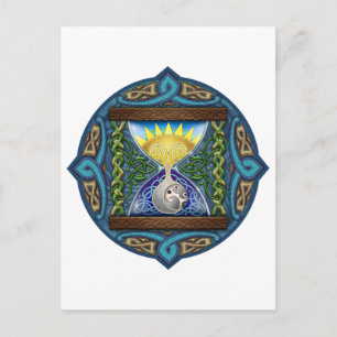 Celtic Hourglass Postcard