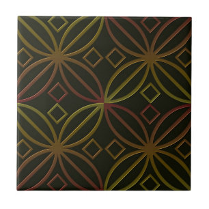 Celtic Inspired Tile in graphic design