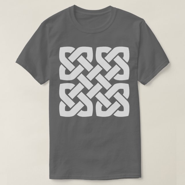 Celtic Interwoven Endless Knot Geometric Pattern 6 T-Shirt (Design Front)