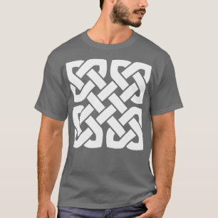 Celtic Interwoven Endless Knot Geometric Pattern 6 T-Shirt