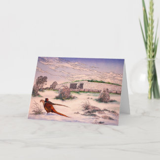 Celtic Irish Christmas Card Newgrange Ireland