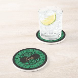 Celtic Irish Personalized Name Coaster