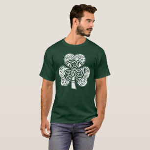 Celtic Irish Shamrock Lucky Design Ireland Eire T-Shirt