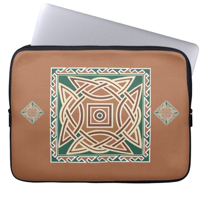 Celtic Kells Laptop Sleeve (Front)