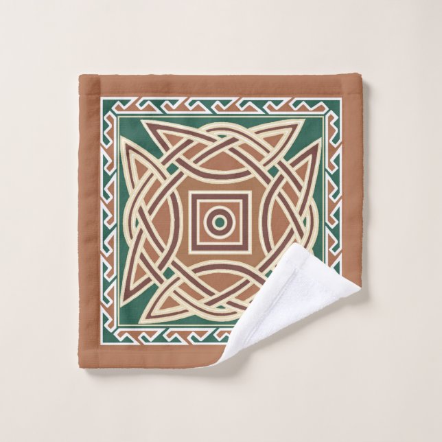 Celtic Kells Wash Cloth (Wash Cloth)