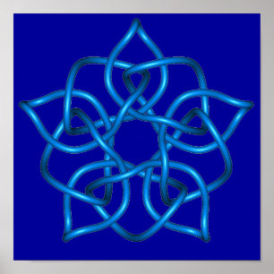 Celtic Knot 11 Poster