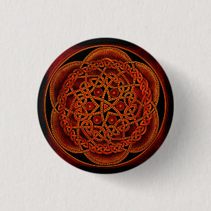Celtic Knot 1 Inch Round Button