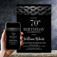 Celtic Knot 70th Birthday Party
